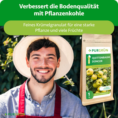 Pflanzenkohle verbessert die Bodenqualität; feines Krümelgranulat für eine starke Pflanze und viele Früchte.