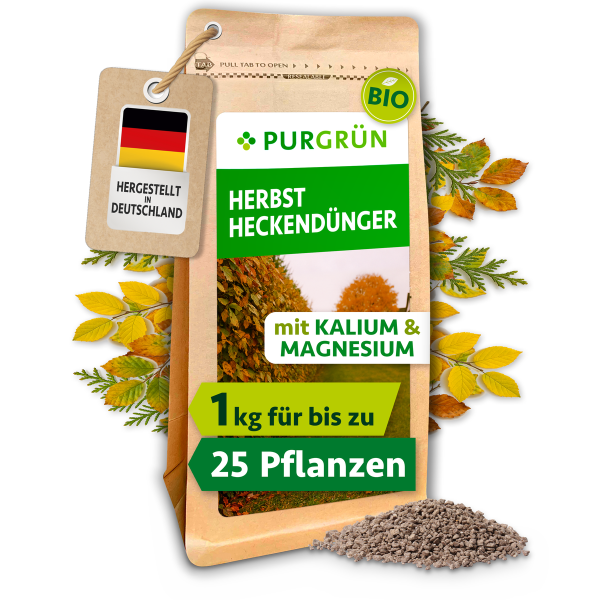 Bio-Herbst-Heckendünger